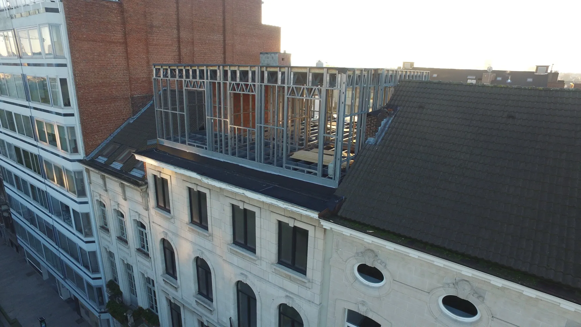 Détail montage ossature
